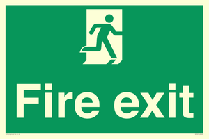 Final fire exit